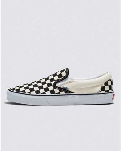 Checkerboard Classic Slip-On Wide Shoe