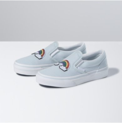 Kids Sequin Patch Classic Slip-On