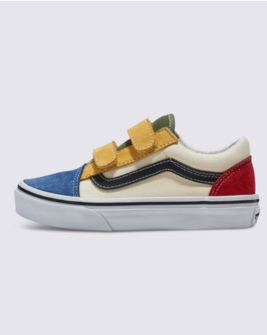 Color block clearance vans kids