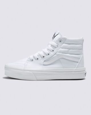 Vans Kids Sk8-hi Shoe(true White/true White)