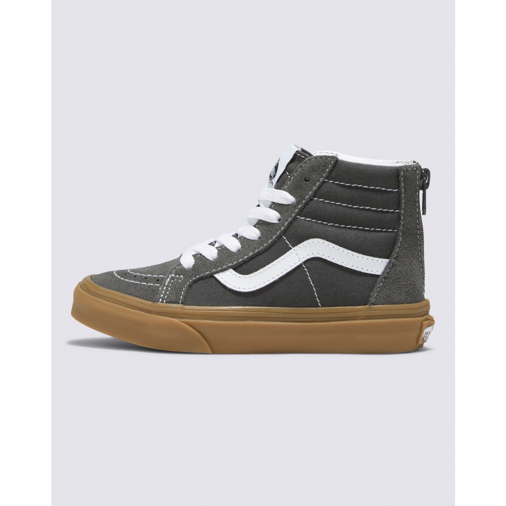 Kids Sk8-Hi Zip Gum Shoe