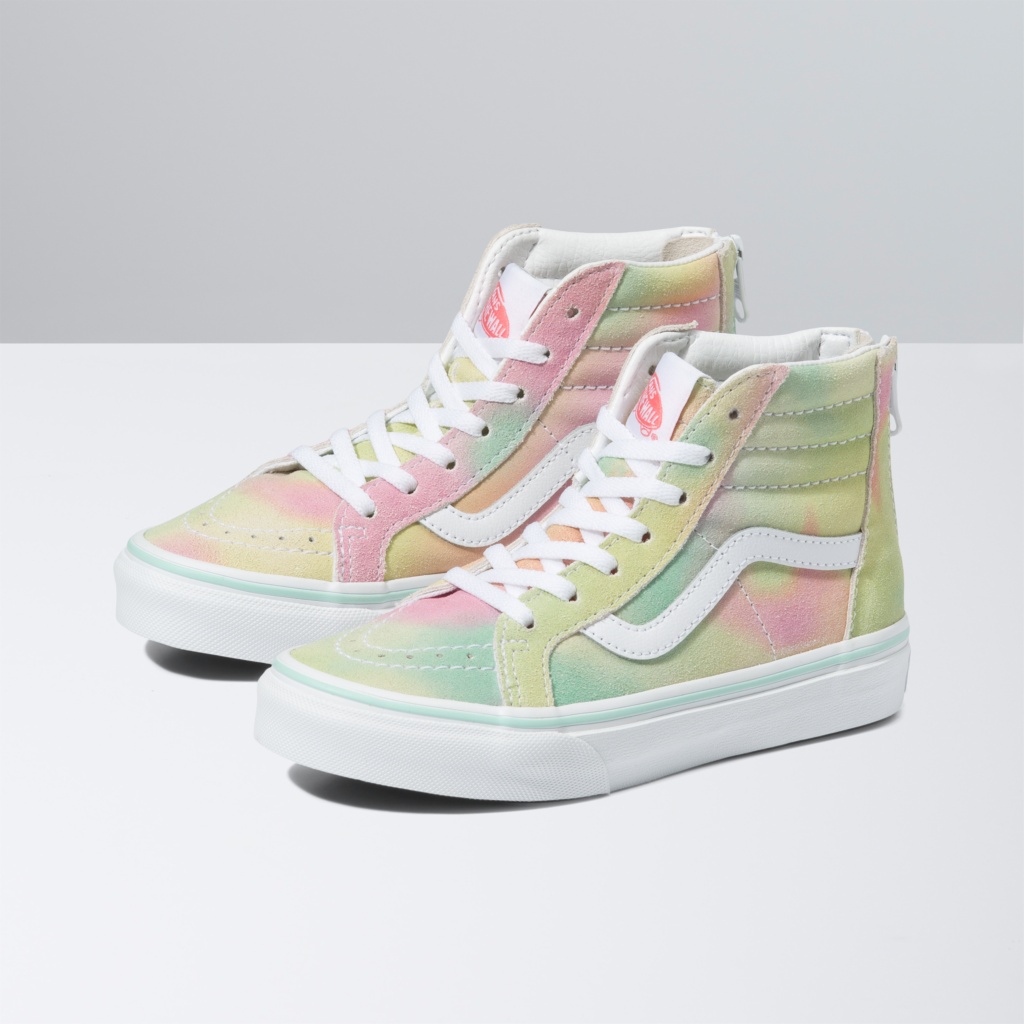 Pink rainbow clearance vans