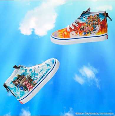 Vans X One Piece Toddler Sk8-Hi Zip Shoe