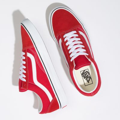 mens red high top vans