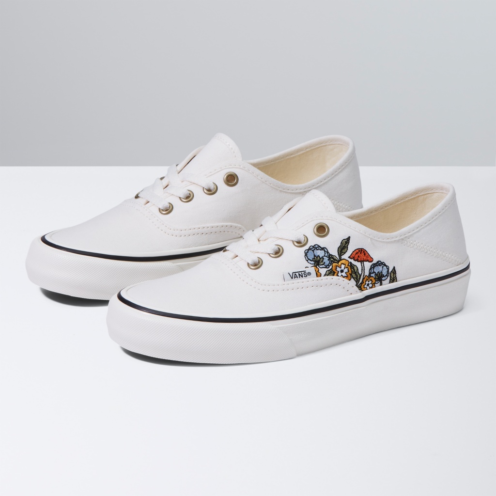 Vans - Authentic Shoes  White (Floral) –