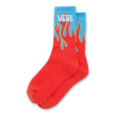 Kids Hot Flame Crew Sock Size 1-6