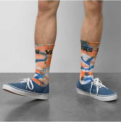 Tie Dye Classic Crew Sock Size 9.5-13