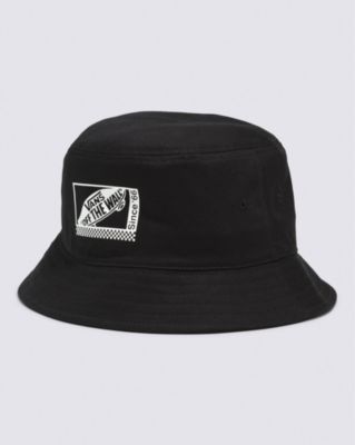 Vans Undertone Bucket Hat (onyx) Unisex Black, Size S/m