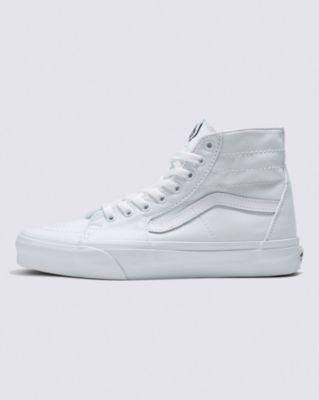 Vans Sk8-hi Tapered Canvas Shoe(true White)