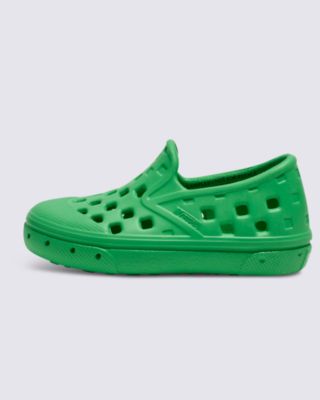 Vans Toddler Mte Slip-on Trk Shoe(summer Brights/poison Green)