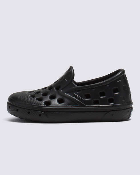 Vans Toddler Slip-On TRK Shoe (Black)