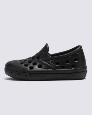 Toddler Slip-On TRK Shoe(Black)