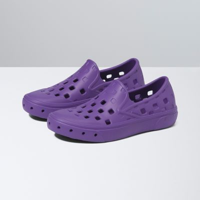 Vans Kids Slip-on Trk Shoe(tillandsia Purple)