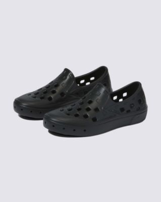 Vans Kids Slip-on Trk Shoe(black)
