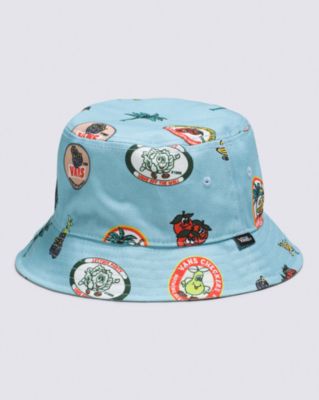 Kids Undertone Bucket Hat(Blue Glow)
