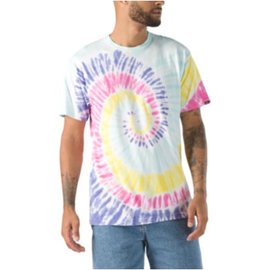 Drop V Spiral Tie Dye T-Shirt