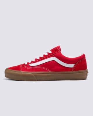 Vans Style 36 Gum Shoe(red)