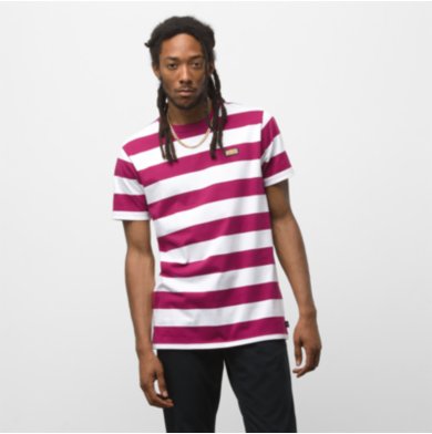 Color Multiplier Stripe Crew Shirt