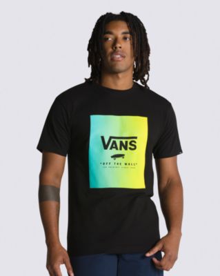 Vans Classic Print Box T-shirt(black/white/waterfall)