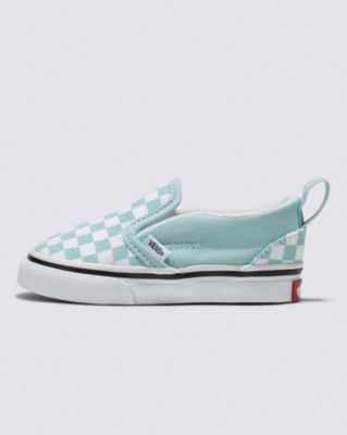 Toddler Slip-On V Checkerboard(Canal Blue)