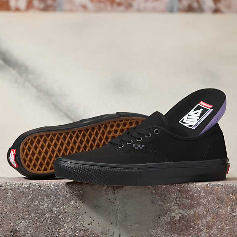 Remo me quejo Alargar Vans | Skate Authentic Black/Black Skate Shoe