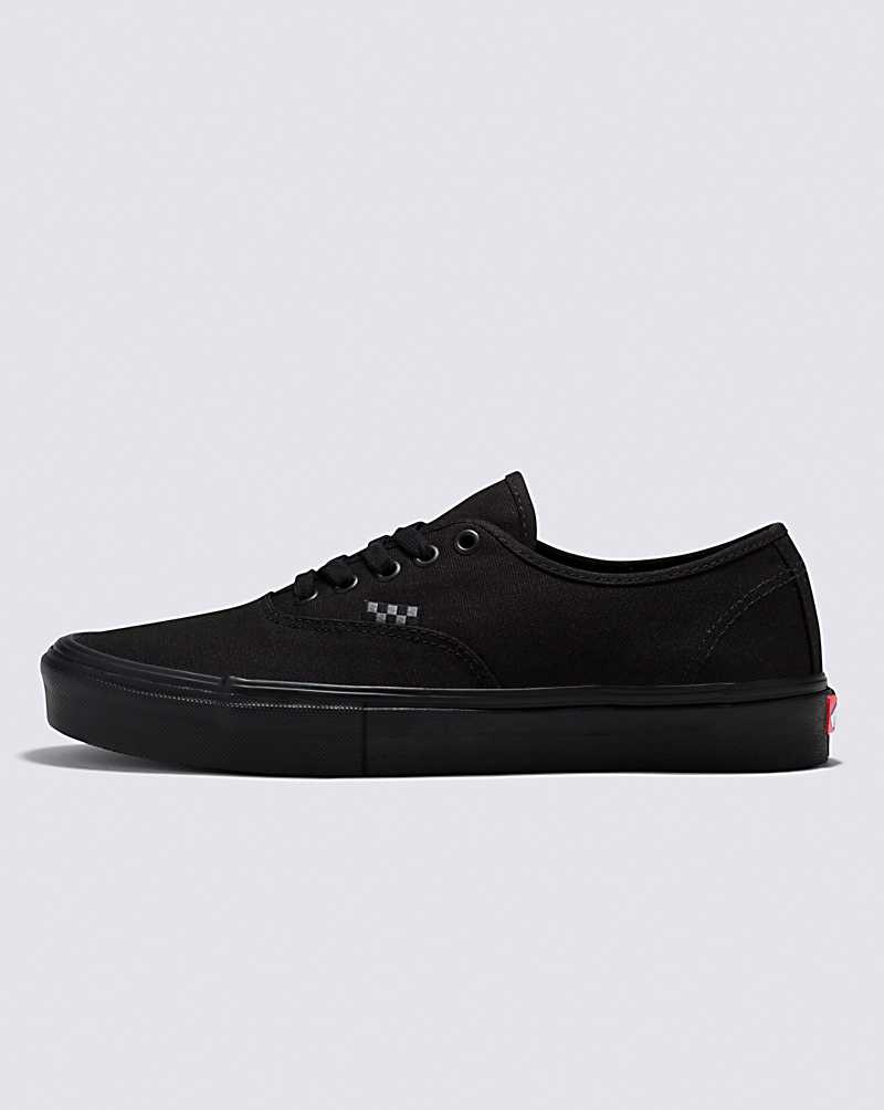 Vans | Skate Authentic Black/Black Skate Shoe