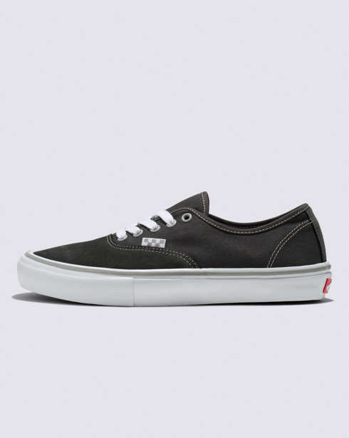 Vans Skate Authentic Shoe (Dark Grey/White)
