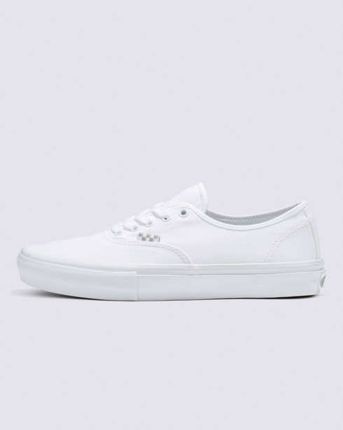 Vans Skate Authentic Shoe (True White)