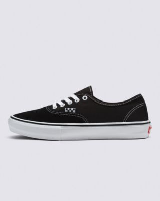 Vans Skate Authentic Shoes (black/white) Unisex Black