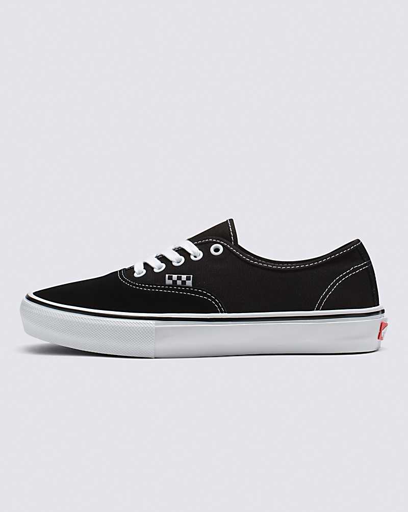 Vans Authentic Skate Shoe - Black Monochrome