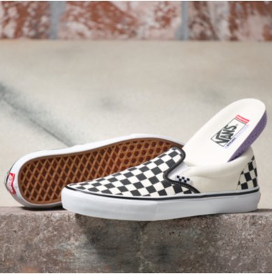 Checkerboard Skate Slip-On