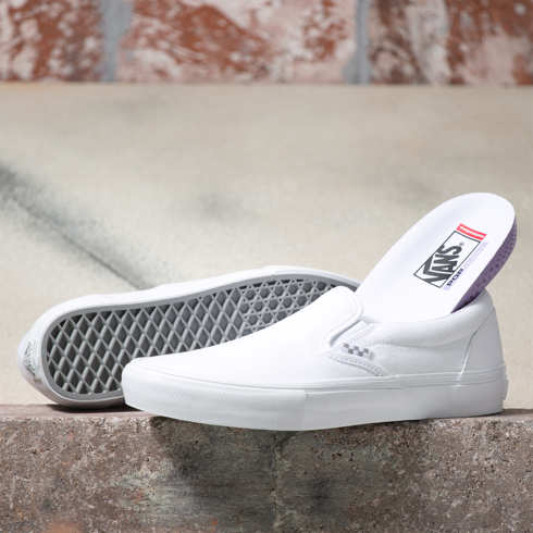 Vans Skate Slip-On Shoe (True White)