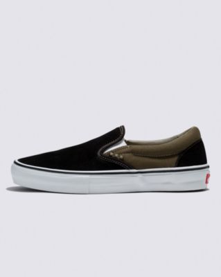 Vans Skate Slip-on Shoe(black Olive)