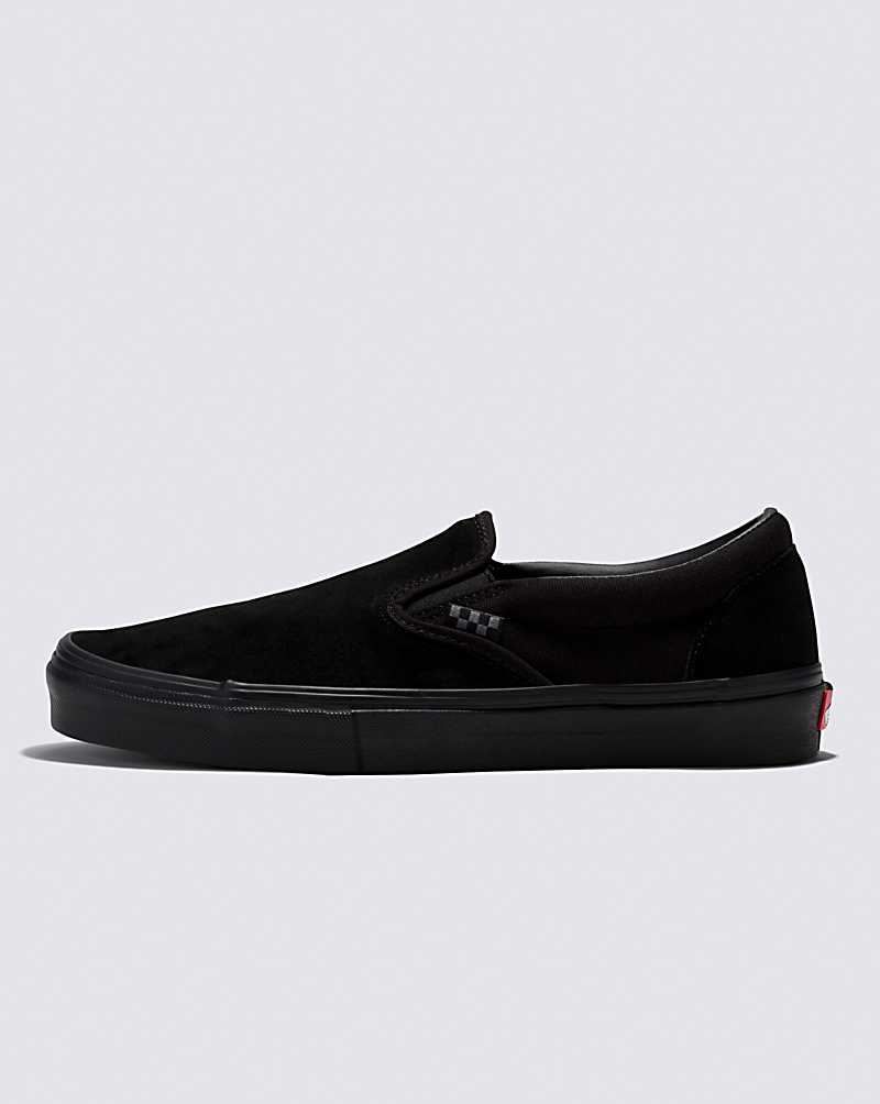 Vans | Skate Slip-On Black/Black Skate Shoe
