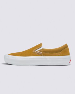 Vans Skate Slip-on Wrapped Shoe(gold/white)