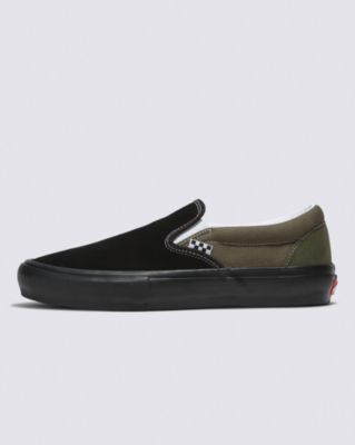 Vans Skate Slip-on Shoe(black/grape Leaf)