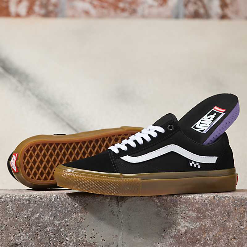 inkomen geur Stal Vans | Skate Old Skool Black/Gum Skate Shoe