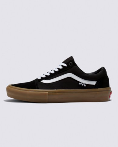 Vans Skate Skool Black/Gum Skate Shoe