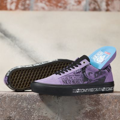 Vans X One Piece Skate Old Skool Shoe(Purple)
