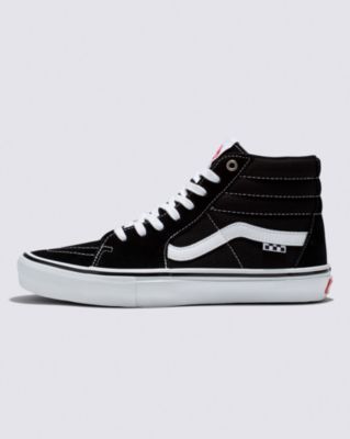 Vans Skate Sk8-hi Shoes (black/white) Unisex Black, Size 3