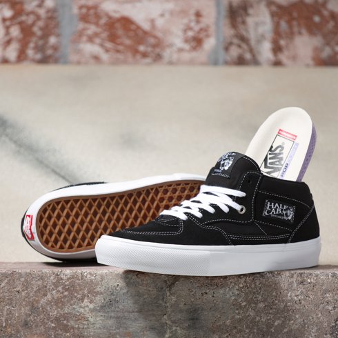 Vans | Skate Half Cab Black/White Skate Shoe