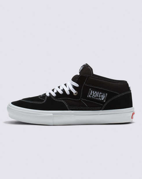 Vans Skate Half Cab Shoe (Black/White)