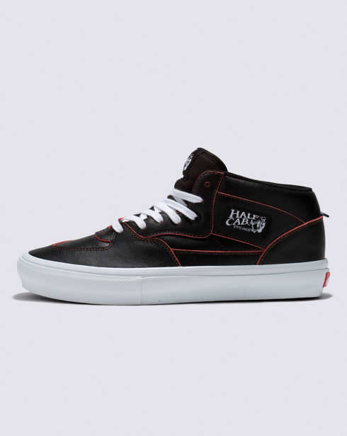 Vans | Skate Half Cab Black/White Skate Shoe