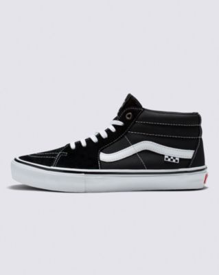 Vans Skate Grosso Mid Shoe(black/white/emo Leather)