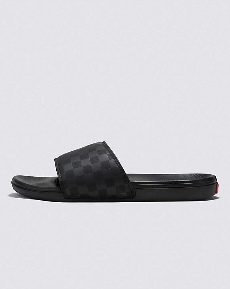Vans | Costa Checkerboard Black/Black Sandals