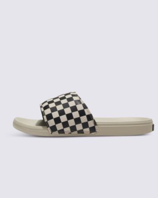 Vans Men's T-Street Print Sandals, Checkerboard