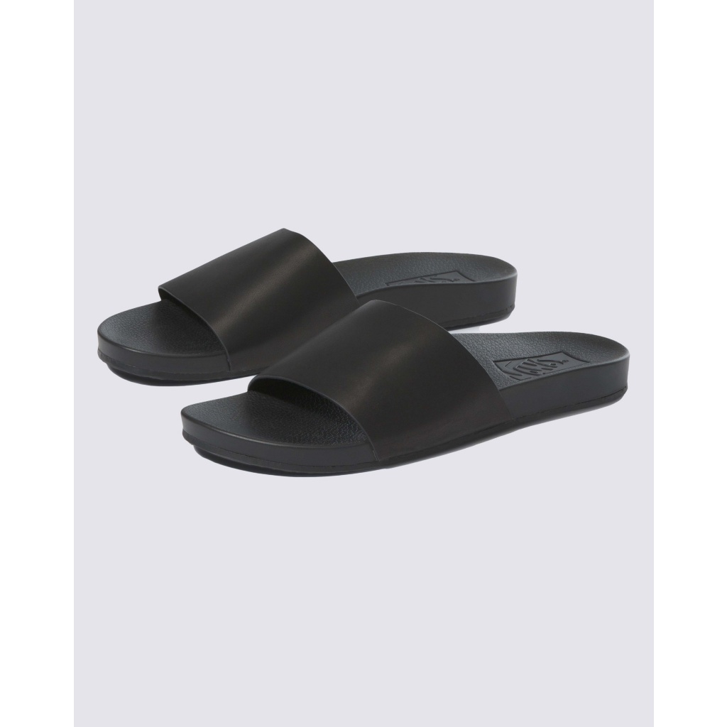 Enkelhed shuttle Gemme Vans | Decon Slide Leather Black Surf Sandals
