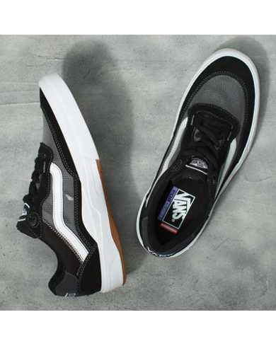 Vans  Wayvee Black/White Skate Shoe