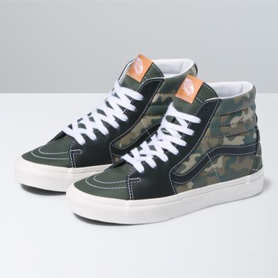 vans boots camo