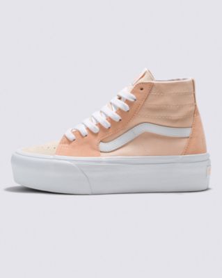 Vans Sk8-hi Tapered Stackform Color Block Shoe(peach)